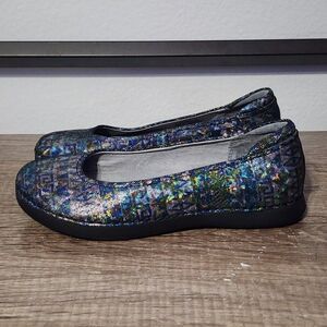 Alegria Petal Rave Women's Flats Shoes Size 7.5 Multicolor
